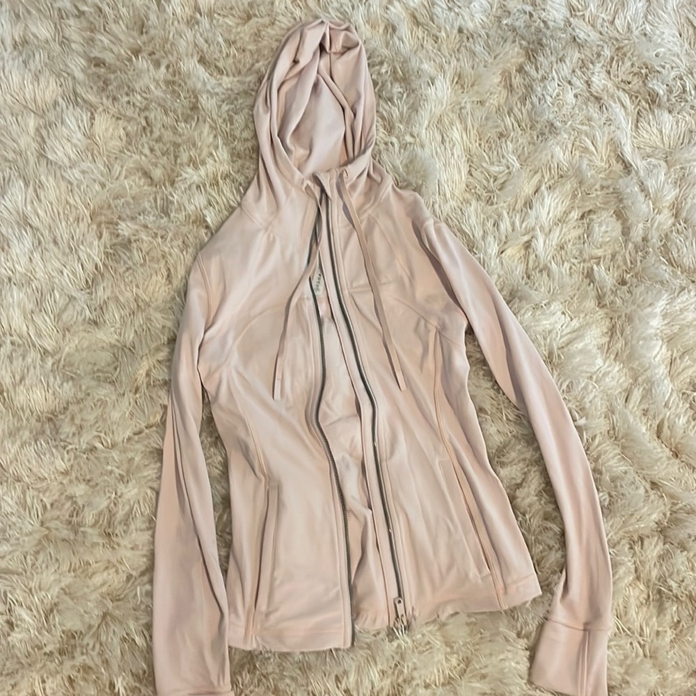 Lululemon Hooded Define Jacket- Light Pink